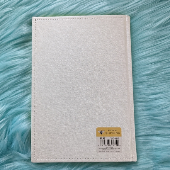 White Leather Journal - Picture 3 of 6